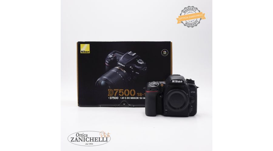 Nikon D7500 Body 26362 Scatti Usato 