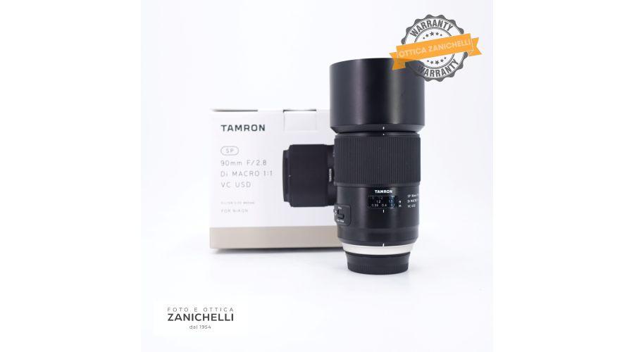 Tamron SP 90mm f/2.8 Di Macro VC USD 