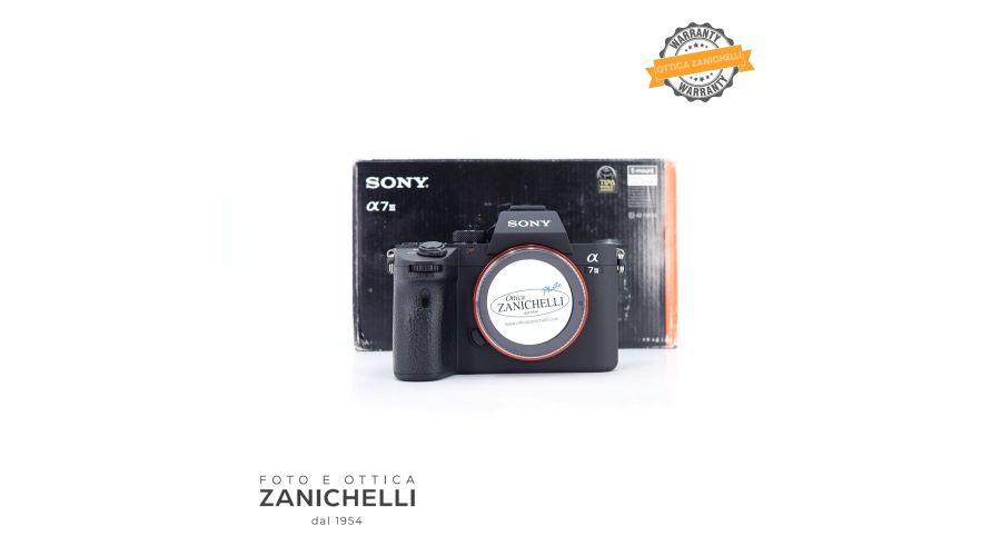Sony A7 III Body 1773 Scatti Usato 