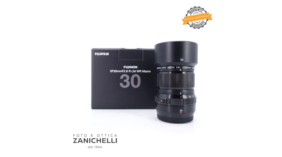 Fujifilm Fujinon XF 30mm F/2.8 R LM WR Macro Usato 