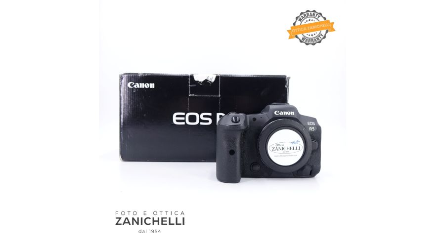 Canon EOS R5 Body 35000 Scatti Usato 