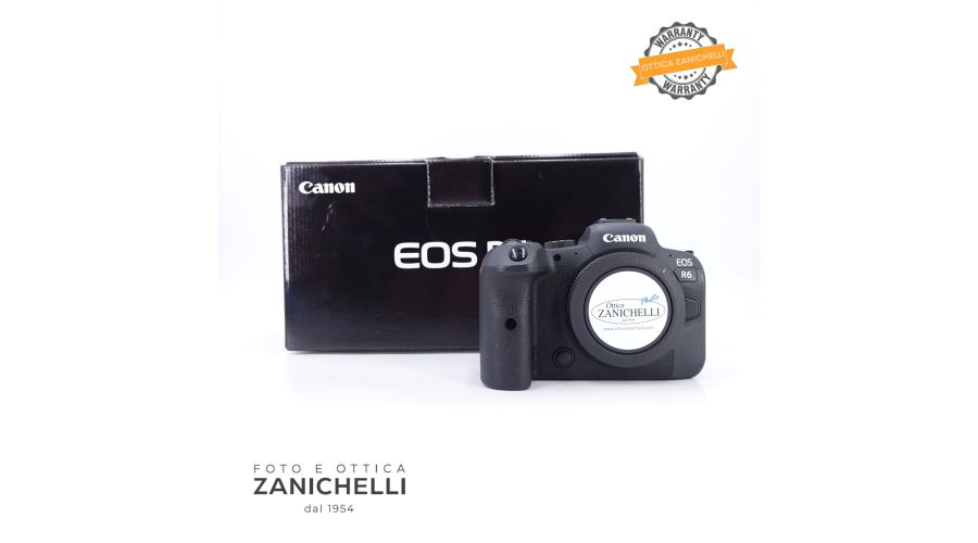 Canon EOS R6 Body 19000 Scatti Usato 