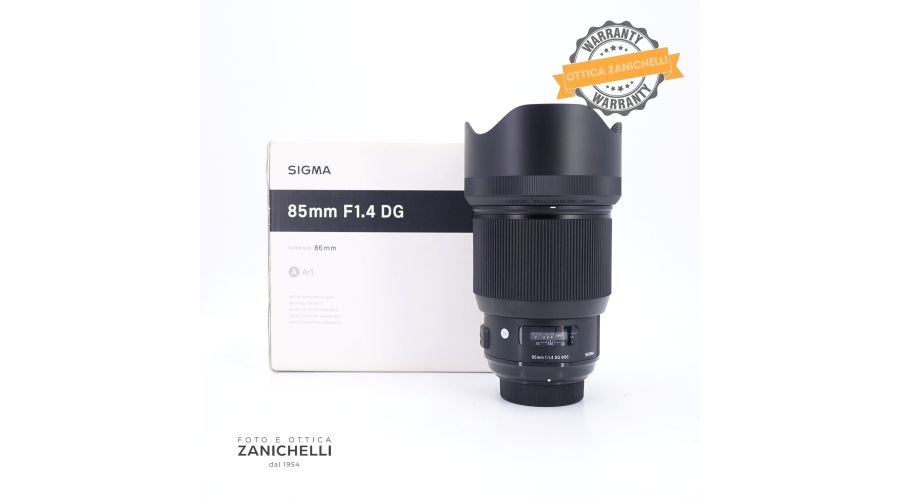 Sigma 85mm f/1.4 DG ART 