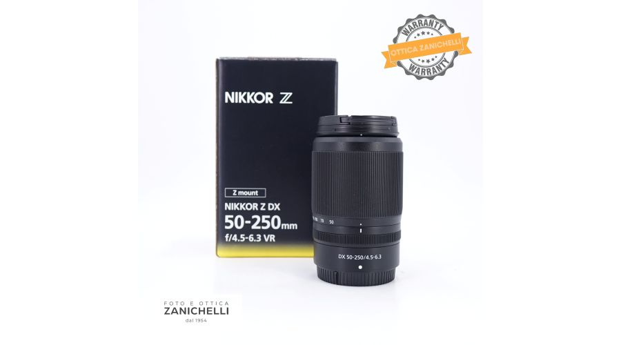 Nikon Nikkor Z DX 50-250mm f/4.5-6.3 VR Usato 