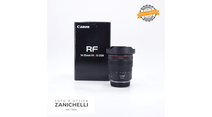 Canon RF 14-35mm f4 L IS USM Usato 
