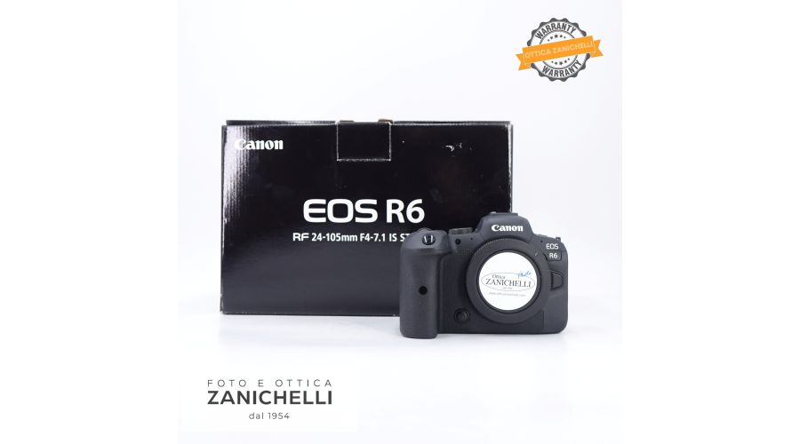 Canon EOS R6 Body 15631 Scatti Usato 