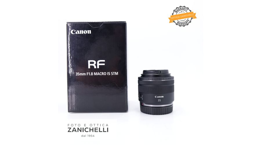 Canon RF 35mm f/1.8 Macro IS STM Usato 