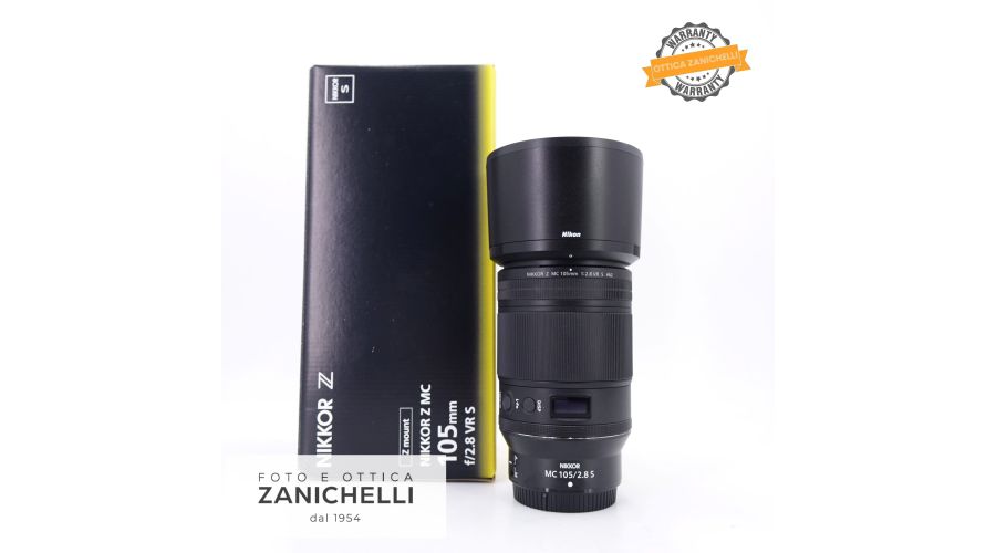 Nikon Z 105mm MC f/2.8 VR S Usato 