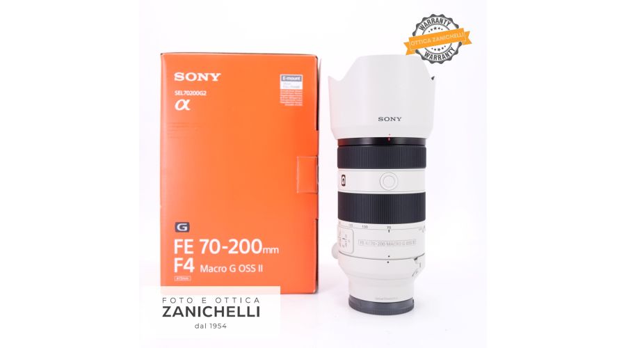 Sony FE 70-200mm f/4 Macro G II OSS Usato 