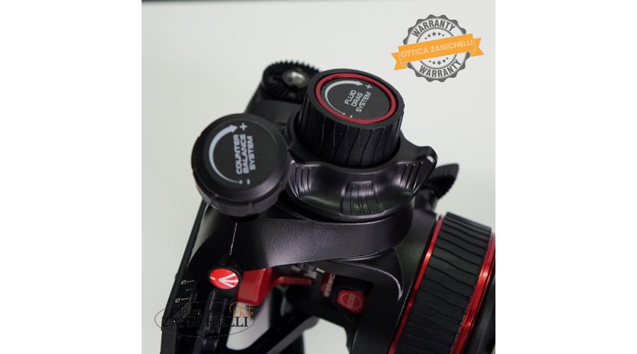 Treppiedi MANFROTTO MVTTWINFA + TESTA NITROTech 608 Usato - foto 6