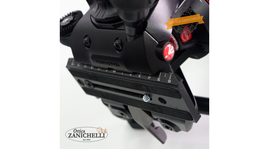 Treppiedi MANFROTTO MVTTWINFA + TESTA NITROTech 608 Usato - foto 7