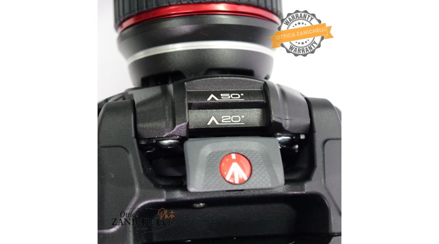 Treppiedi MANFROTTO MVTTWINFA + TESTA NITROTech 608 Usato - foto 8