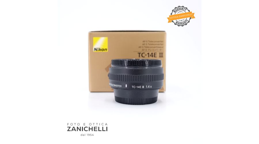 Nikon AF-S Teleconverter TC-14E III 1.4x Nital Usato 