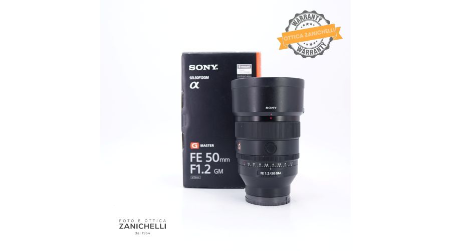 Sony FE 50mm f/1.2 GM Usato 