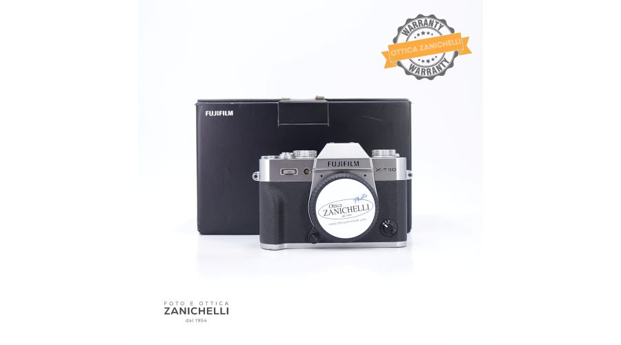 Fujifilm X-T30 II Body Silver 4280 Scatti Usato 