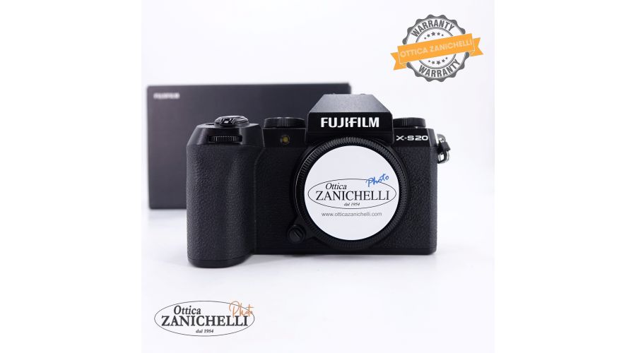 Fujifilm X-S20 Body Black 9100 Scatti Usato 