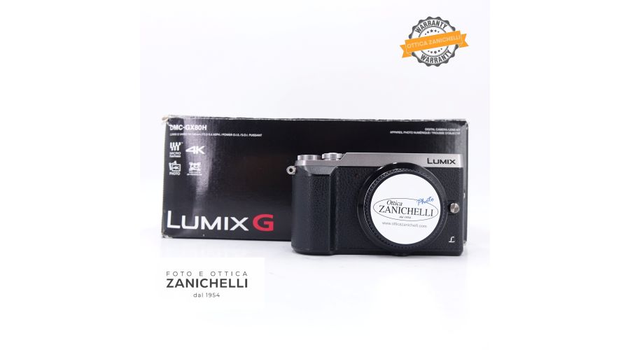 Panasonic Lumix GX80H 4116 Scatti Usato 