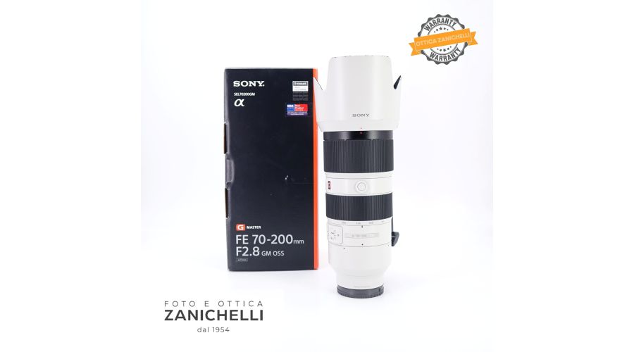 Sony FE 70-200mm f/2.8 GM OSS Usato 