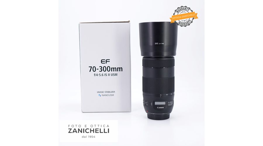 Canon EF 70-300mm f/4-5.6 IS II USM Usato 