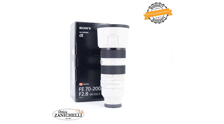Sony FE 70-200mm f2.8 GM II OSS Usato 
