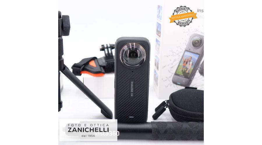 Insta360 X4 8K 360 Action Cam + Accessori Usato - foto 4