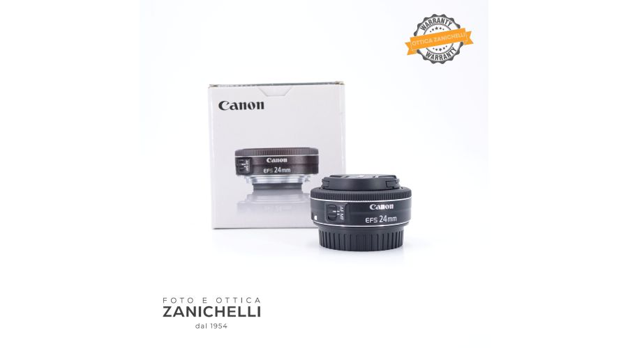 Canon EF-S 24mm f/2.8 STM Usato 