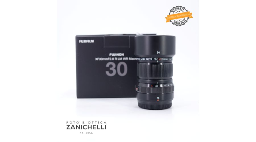 Fujifilm Fujinon XF 30mm F/2.8 R LM WR Macro Usato 