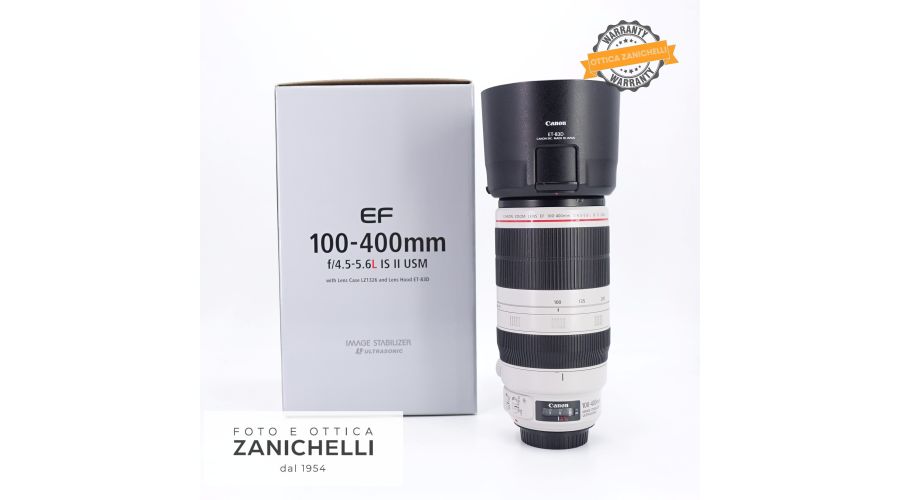 Canon EF 100-400mm F/4.5-5.6 L IS II USM Usato 