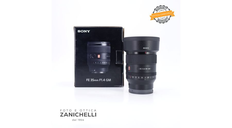 Sony FE 35mm f/1.4 GM Usato 