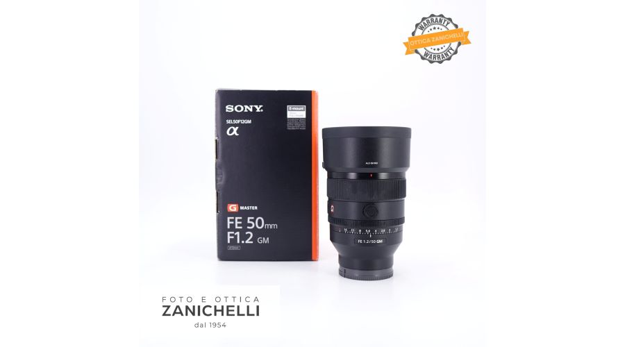 Sony FE 50mm f/1.2 GM Usato 