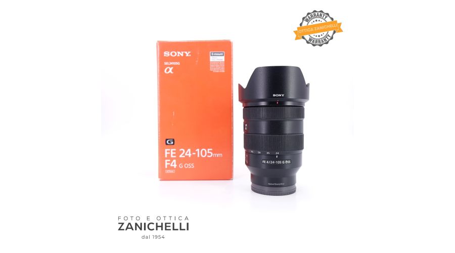 Sony FE 24-105mm f/4 G OSS Usato 