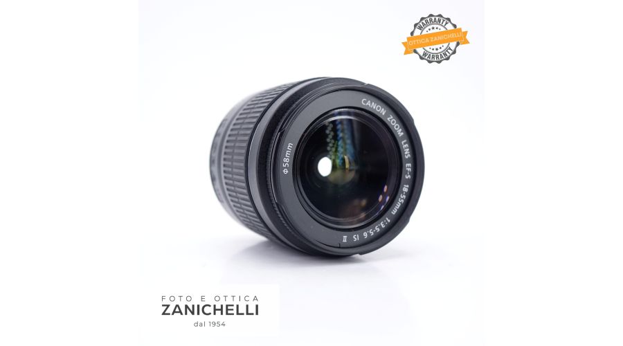 Canon EFS 18-55mm F/3.5-5.6 IS II Usato - foto 3