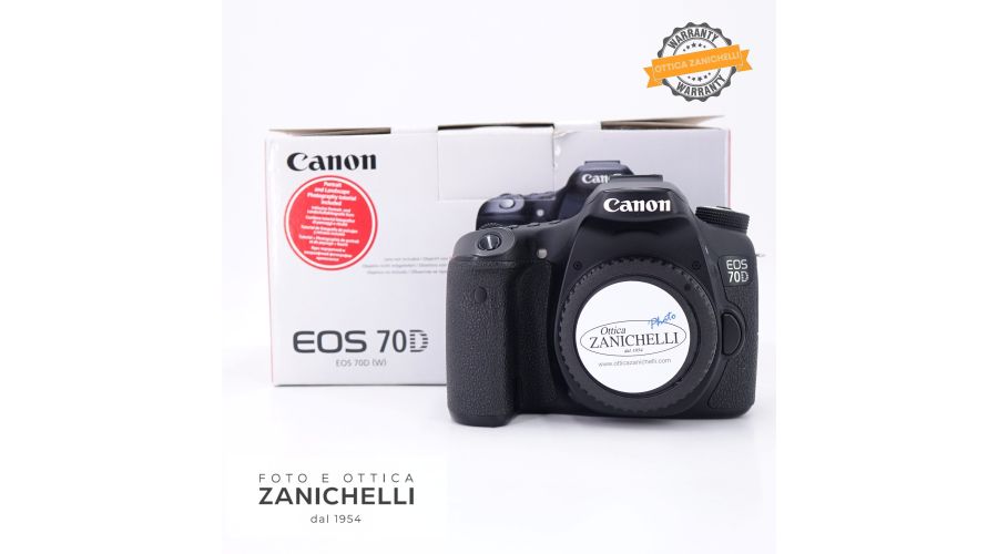 Canon EOS 70D Body 38000 Scatti Usato 