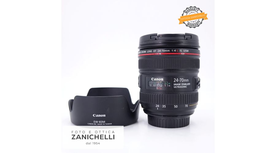 Canon EF 24-70mm f/4 L IS USM Usato - foto 4