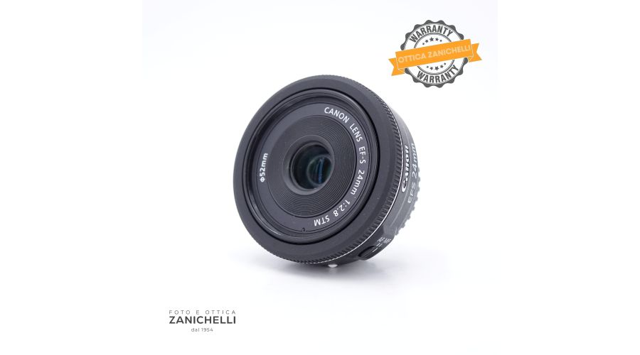 Canon EF-S 24mm f/2.8 STM Usato - foto 2