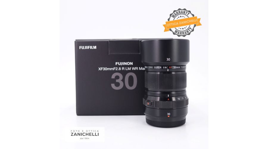 Fujifilm Fujinon XF 30mm F/2.8 R LM WR Macro Usato 