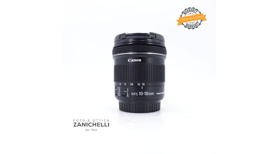Canon EFS 10-18mm F/4.5-5.6 IS STM Usato 
