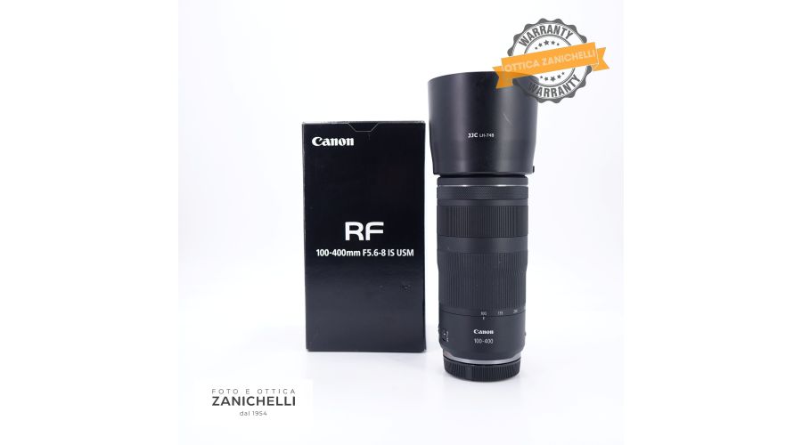 Canon RF 100-400mm F/5.6-8 IS USM Usato 