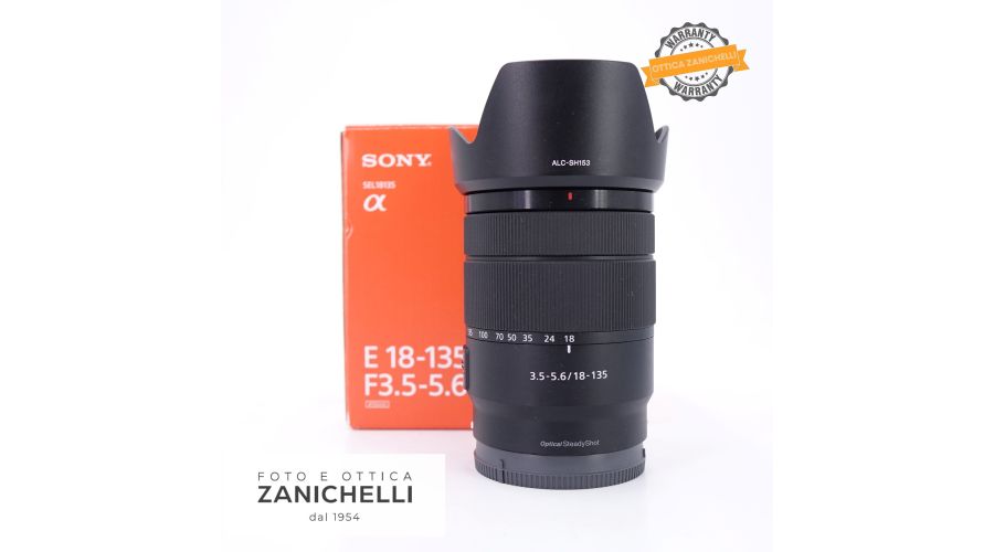 Sony E 18-135mm f/3.5-5.6 OSS Usato 