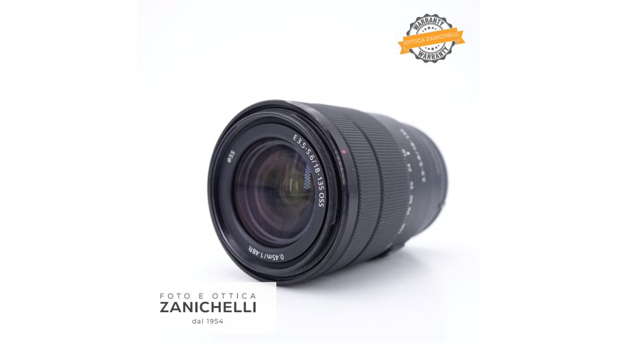 Sony E 18-135mm f/3.5-5.6 OSS Usato - foto 3