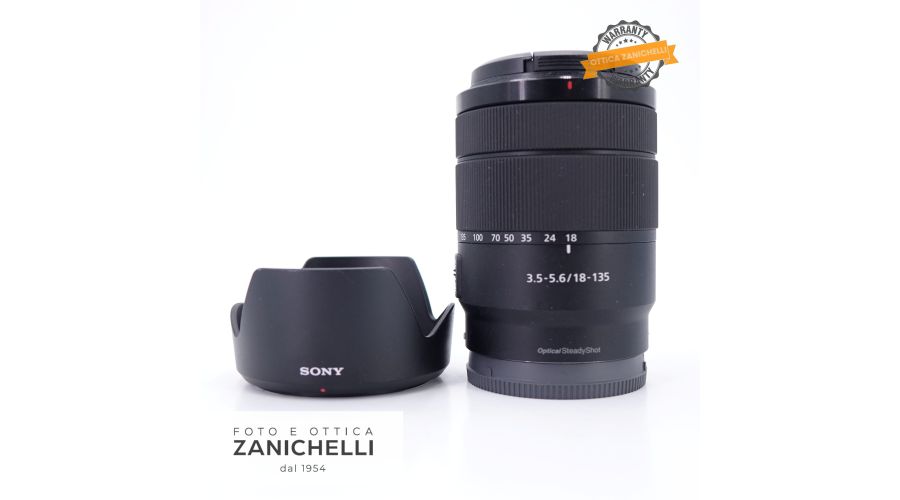 Sony E 18-135mm f/3.5-5.6 OSS Usato - foto 5