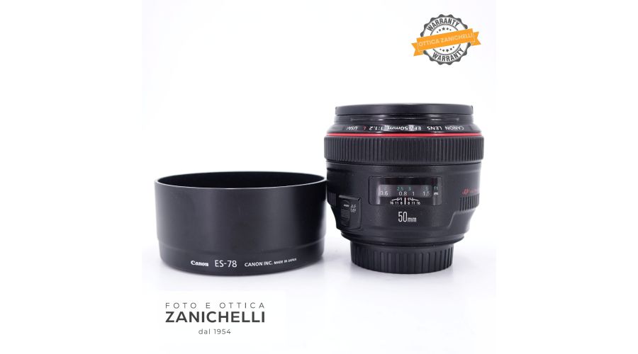 Canon EF 50mm 1.2L USM Usato - foto 5
