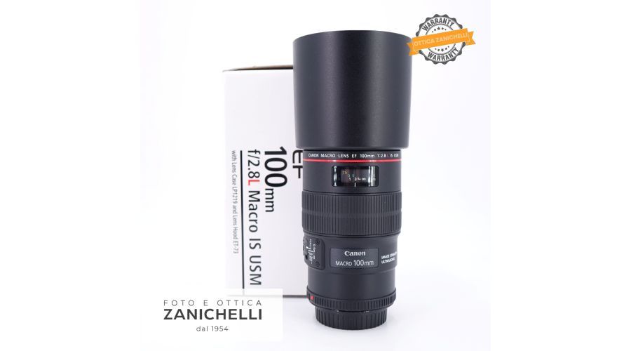 Canon EF 100mm f/2.8 Macro L IS USM Usato 