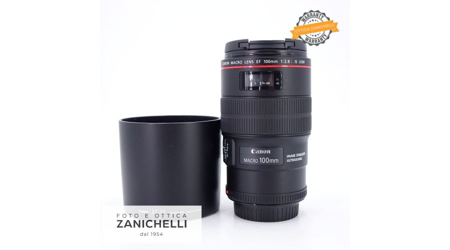 Canon EF 100mm f/2.8 Macro L IS USM Usato - foto 5