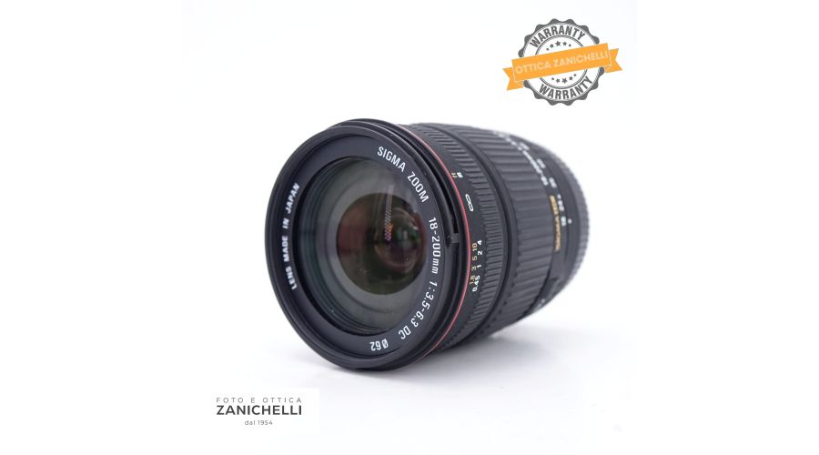 Sigma 18-200 f3.5-6.3 DC - foto 2