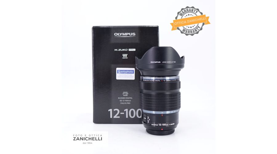 Olympus M.ZUIKO 12-100mm f/4 IS PRO Usato 