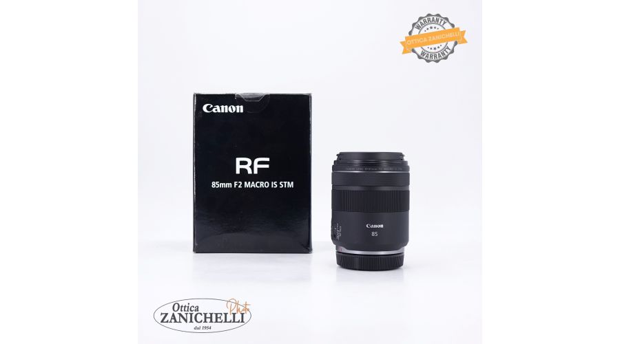 Canon RF 85mm F/2 MACRO IS STM Usato 