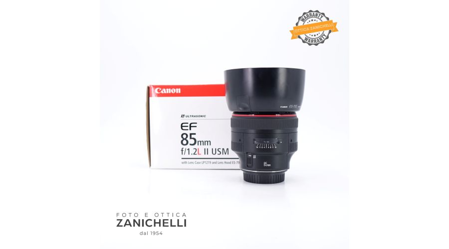 Canon EF 85mm f/1.2 L II USM Usato 