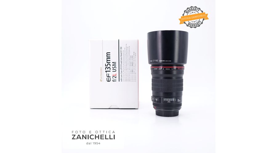 Canon EF 135mm f/2 L USM Usato 