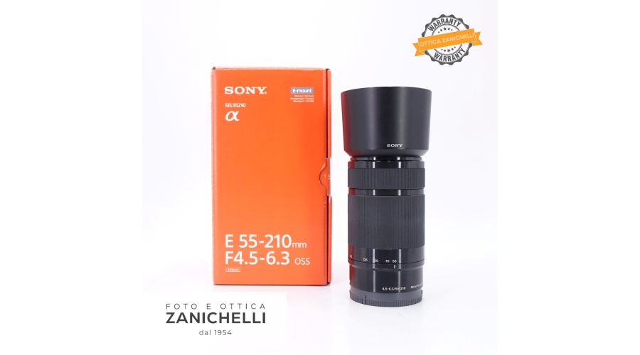 Sony E 55-210mm f/4.5-6.3 OSS Usato 